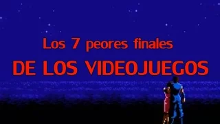 Los 7 peores finales de los videojuegos