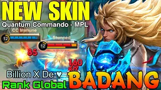 Quantum Commando Badang New MPL Skin - Top Global Badang by Billion X De ♥ - Mobile Legends