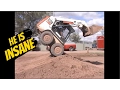 He is the most Insane Skilled Skid steer Operator in the World
