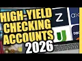 Top High-Yield Checking Accounts for 2026