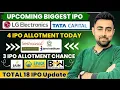 Download Lagu Tata Capital IPO | LG IPO | Solarworld IPO Allotment | Jain IPO | Jinkushal IPO | Jayesh Khatri 