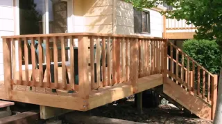 Deck Railing Cedar Ideas
