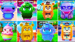 ALL *NEW* RARE SPRITES in Fortnite! (ALL CODES)
