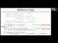 Lesson 4 Part 2 Advanced for loops