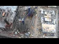 Time lapse Building the Oculus at the World Trade Center Transportation Hub
