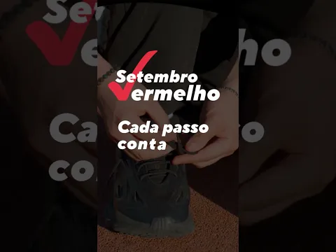 Vem aí o Desafio 30 dias. ❤️ Setembro Vermelho - Cada passo conta.