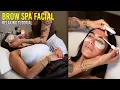 Luxury Brow Spa Tint Shape and Relaxing Massage