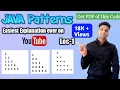 Star Pattern Program in java Number Pattern program in java