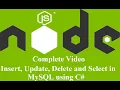 How to Insert Update Delete and Select in MySQL using C Node JS RESTfull API URDU - Part 12