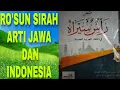 Lagu RO'SUN SIRAH PART 1 ARTI JAWA DAN INDONESIA   #santriindonesia #kitabkuning #santringaji #lalaran