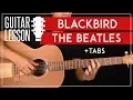Download Lagu Blackbird Guitar Lesson 🎸 The Beatles Tutorial |Fingerpicking + TAB|