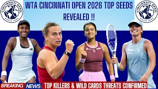 WTA Cincinnati Open 2026 SHOCKER Wild Cards Top Seeds Major Wit rawals Confirmed