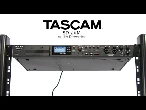 Download MP3 Tascam SD-20M Audio Recorder | Gear4music