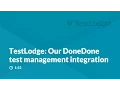 TestLodge - Our DoneDone test management integration