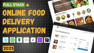 Full Stack Food Delivery App with React Spring Boot MongoDB AWS RazorPay Complete Tutorial