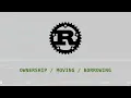 Rust - Definitive guide to ownership Moving Borrowing