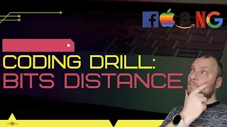 Leetcode challenge Hamming distance Python coding interview questions