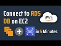 How Can I Connect to AWS RDS Instance from AWS EC2 Connect to AWS RDS from AWS EC2 AWS RDS Demo