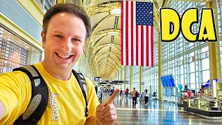 Inside Ronald Reagan Washington National Airport DCA Terminal 2