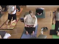 Red Whale Tail While Doing Yoga Extended