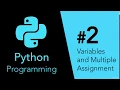 Introduction To Python Programming 3-Variables and Multiple Assignment