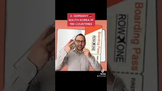 أفضل خمسة جوازات سفر في العالم مين الاقوى جواز سفر العالم يوتيوب 