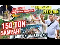 Lagu TAKJUP‼️SUPER CANGGIH \u0026 KEREN. PENCACAH ELEKTRIK 150 TON SAMPAH KIRIMAN DARI BOGOR HILANG DLM SKEJAP
