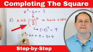 Completing the Square Solving Quadratic Equations in Algebra