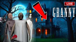GRANNY LIVE STREAM ✓ HORROR GAME 🔥LIVE STREAM GRANNY 😱#live#shortlive#granny#funny#horror