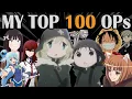 Download Lagu My Top 100 Anime Openings (Updated 2025)