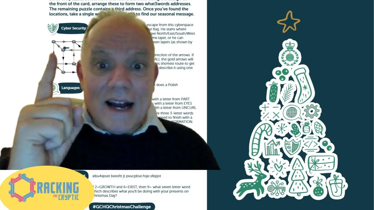 Solving the GCHQ Christmas Challenge 2022