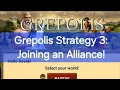 Grepolis Strategy 3 Joining an Alliance Updating the Key Buildings