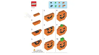 LEGO Instructions - Promotional - 6482524 - Pumpkin - LEGO Brand Stores (Make & Take)