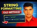 string formatting supported method in python 2 and 3 in Tamil