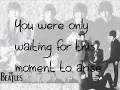 The Beatles - Blackbird (lyrics)