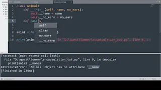 17 Encapsulation in Python Python Programming