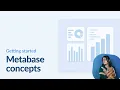 Metabase concepts Getting started with Metabase