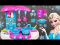 Download Lagu 34 Minutes Satisfying with Unboxing Frozen Elsa Kitchen Playset, Disney Toys Collection | ASMR