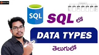 DataTypes in SQL Oracle Data Types SQL in Telugu SQL Tutorials in Telugu