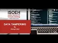 How hackers tamper data in a LIVE website Hacking Tutorial ISOEH