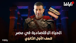 الحياة الاقتصادية في مصر أولى ثانوي أحمد الباشا تاريخ 2026 