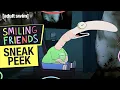 SMILING FRIENDS S1E3 Sneak Peek Helping a Heartbroken Shrimp adult swim