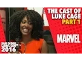 The Cast of Marvel s Luke Cage Drop by Marvel LIVE at San Diego Comic-Con 2016 Part 1