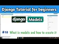 Django Models Tutorial Django Tutorial Coding India