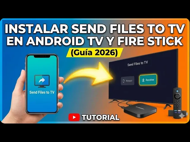 La App que DEBES instalar YA en tu Fire TV Stick (Send Files to TV)