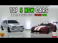 Top 5 FASTEST HSW Cars in GTA 5 Online 2026 Rankings