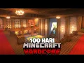 Lagu Bertahan 100 Hari Membangun UNDERGROUND BASE di Minecraft Hardcore