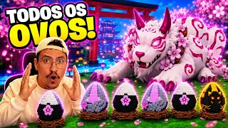 ABRI TODOS OS OVOS DA KITSUNE NO ROUBE UM OVO! 😱🥚