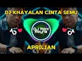 Lagu DJ KHAYALAN CINTA SEMU - APRILIAN ( REMIX TERBARU FULL BASS VIRAL TIKTOK 2024 )