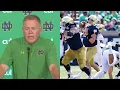 Brian Kelly on tying Knute Rockne s all-time win record Notre Dame offensive line more post-Purdue